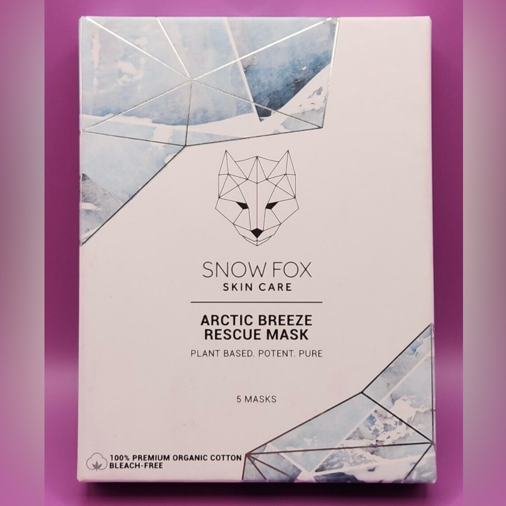 Snow Fox Skincare Arctic Breeze
Rescue Mask.. 5 masks.. NIB.. never been used..